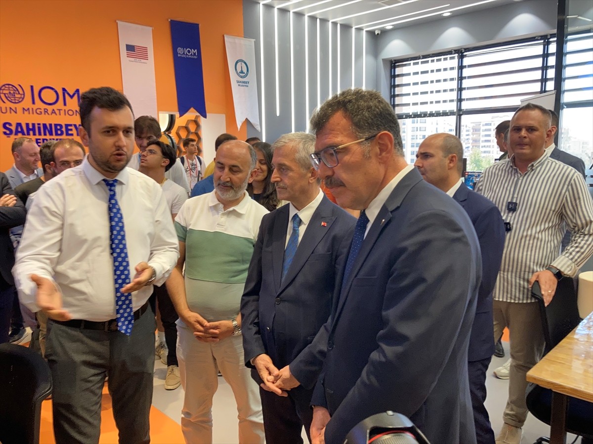 Gaziantep'te Şahinbey Belediyesi ile Birleşmiş Milletler Uluslararası Göç Örgütü (IOM)...
