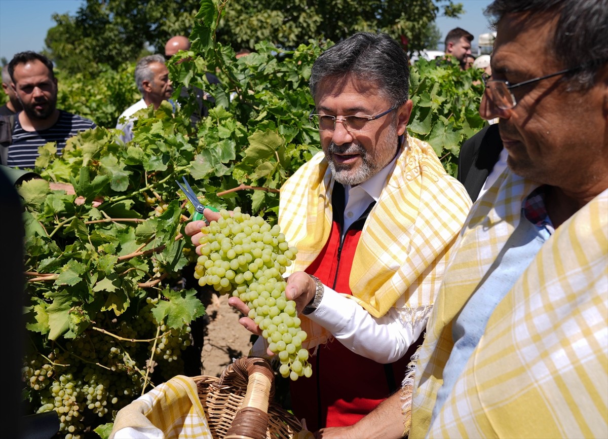 Tarım ve Orman Bakanı İbrahim Yumaklı, Manisa'nın Saruhanlı ilçesine bağlı Hacırahmanlı...