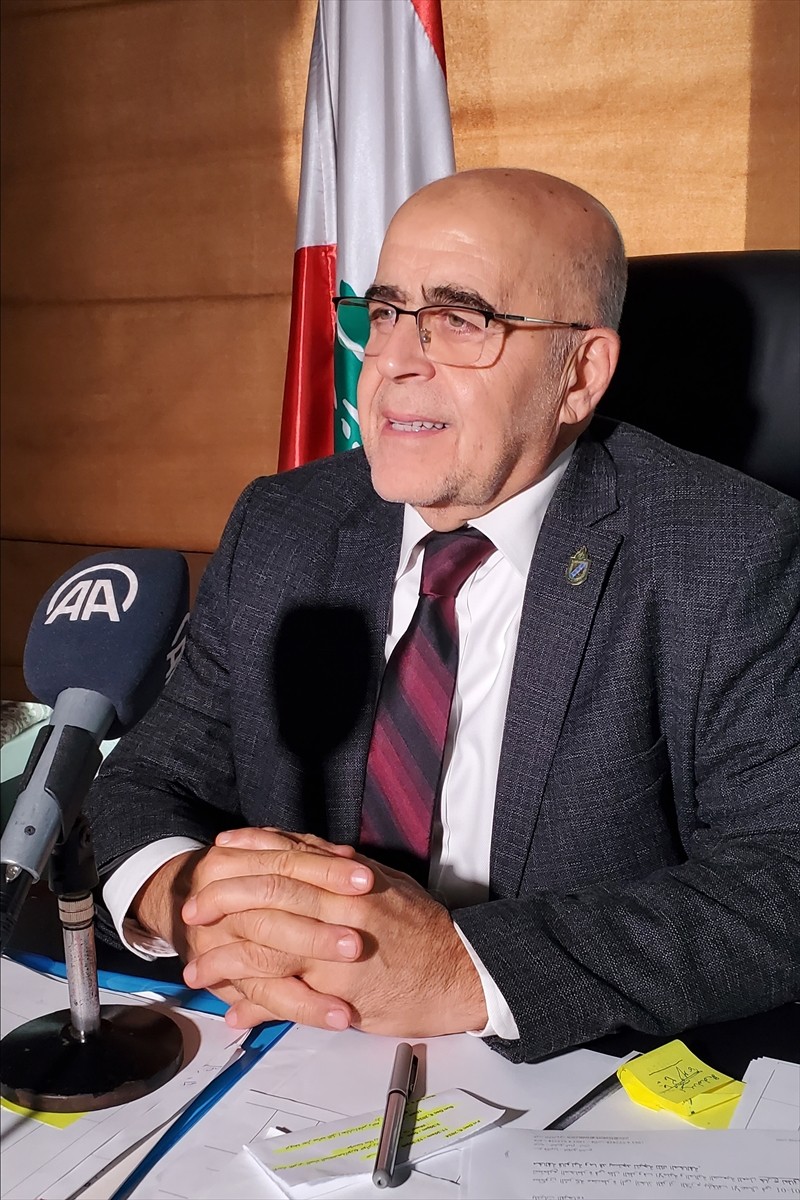 Lübnan'ın kuzeyindeki Trablusşam Belediye Başkanı Riyad Yamak, AA muhabirine yaptığı açıklamalarda...