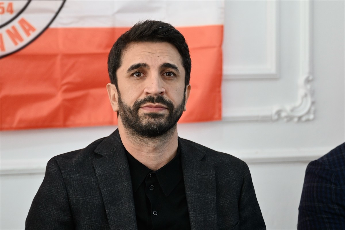 Trendyol 1. Lig ekibi Adanaspor'un yeni başkanı Ergin Göleli (fotoğrafta), kulübün 2. başkanı...