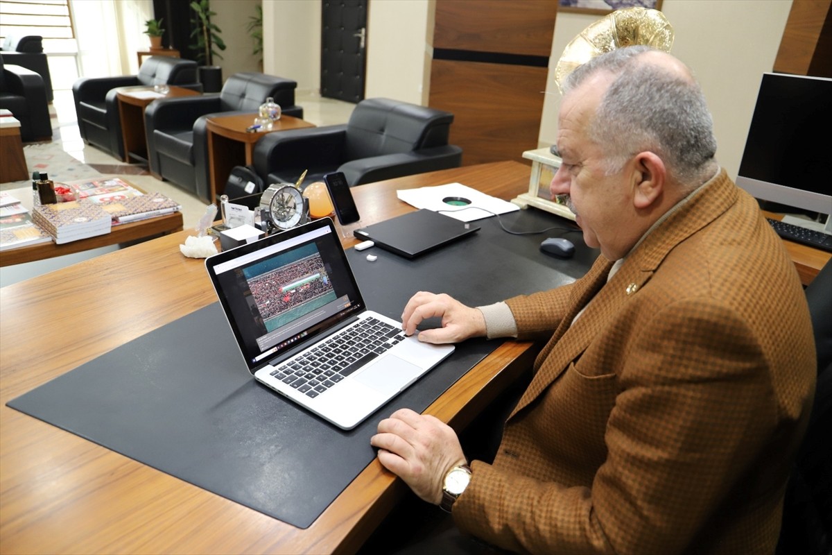  Amasya Üniversitesi Rektörü Prof. Dr. Ahmet Hakkı Turabi, Anadolu Ajansının (AA) gözünden 2024'e...