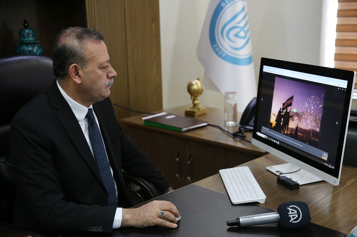 Bitlis Eren Üniversitesi (BEÜ) Rektörü Prof. Dr. Necmettin Elmastaş, Anadolu Ajansının (AA)...