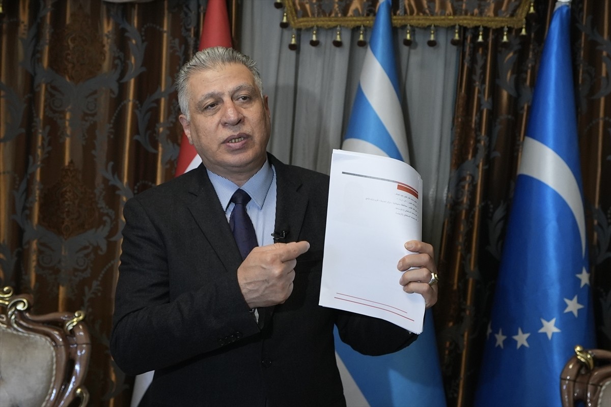 Irak Türkmen Cephesi (ITC) Milletvekili ve Irak Meclisi Türkmen Grubu Başkanı Erşat Salihi...