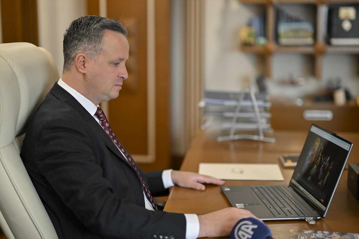 Türk İşbirliği ve Koordinasyon Ajansı (TİKA) Başkanı Serkan Kayalar, Anadolu Ajansının (AA)...