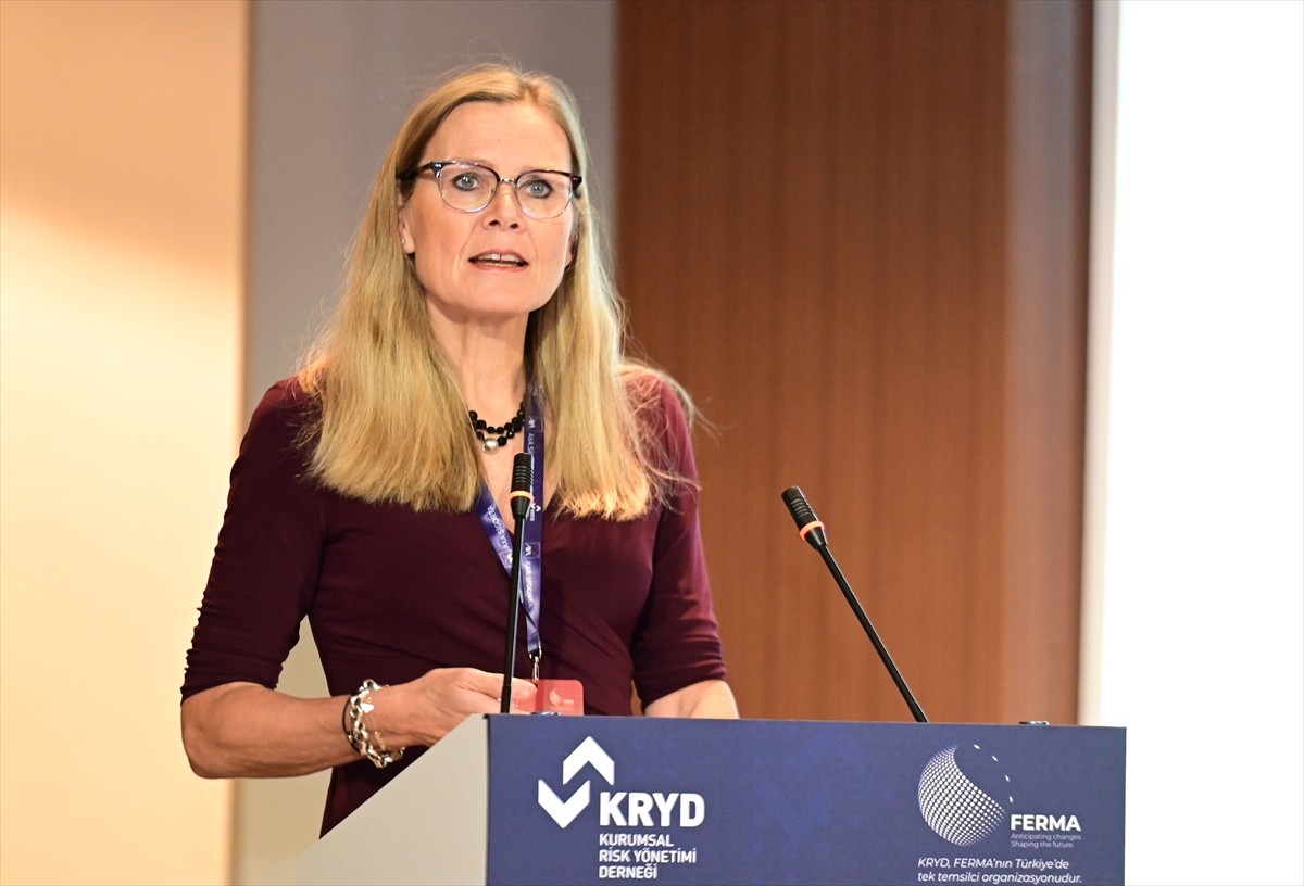 Avrupa Risk Yöneticileri Federasyonu (FERMA) Başkanı Charlotte Hedemark Hancke, AA muhabirine...