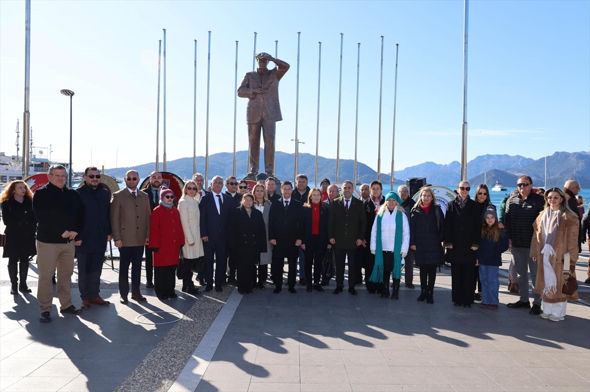 Büyük Önder Mustafa Kemal Atatürk'ün Muğla'nın Marmaris ilçesine gelişinin 90'ıncı yıl dönümü...