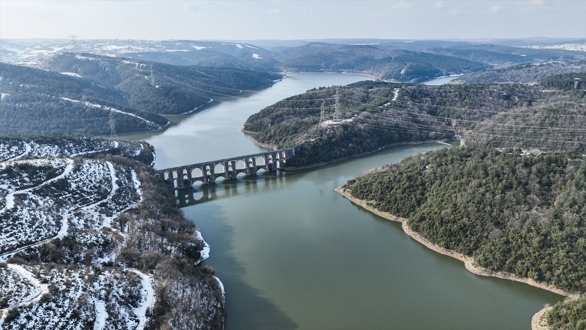 İstanbul'a su sağlayan barajlardaki ortalama doluluk oranı, geçen hafta etkili olan kar...