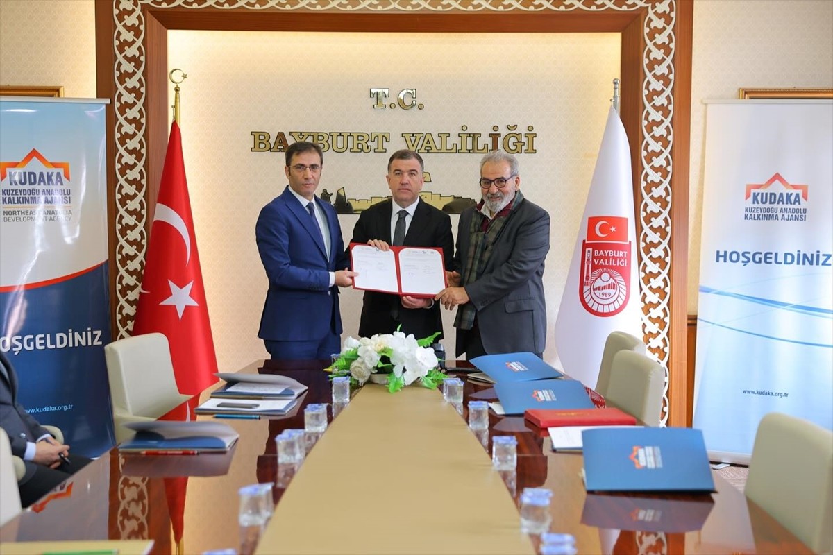 Kuzeydoğu Anadolu Kalkınma Ajansı (KUDAKA), Bayburt'ta iki projeye toplam 12 milyon 26 bin 647...