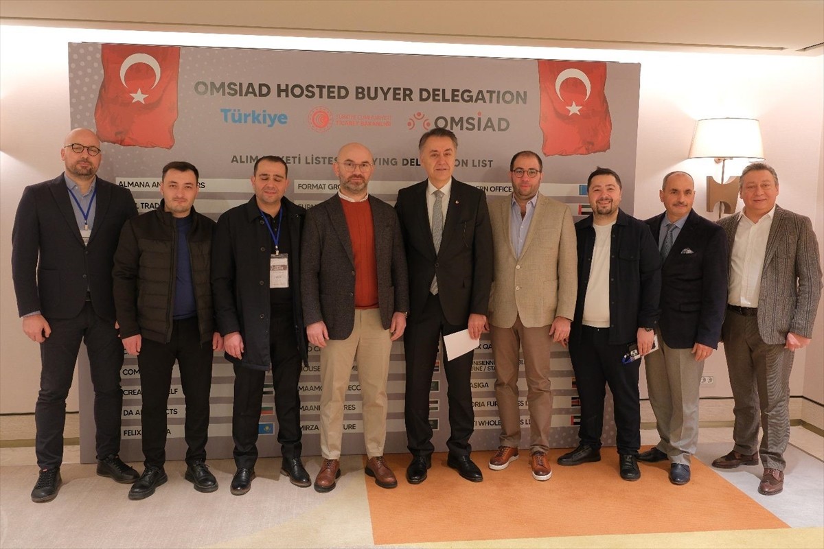 Ofis Mobilyaları Sanayi ve İş Adamları Derneği (OMSİAD), 19 ülkeden satın almacının katıldığı bir...