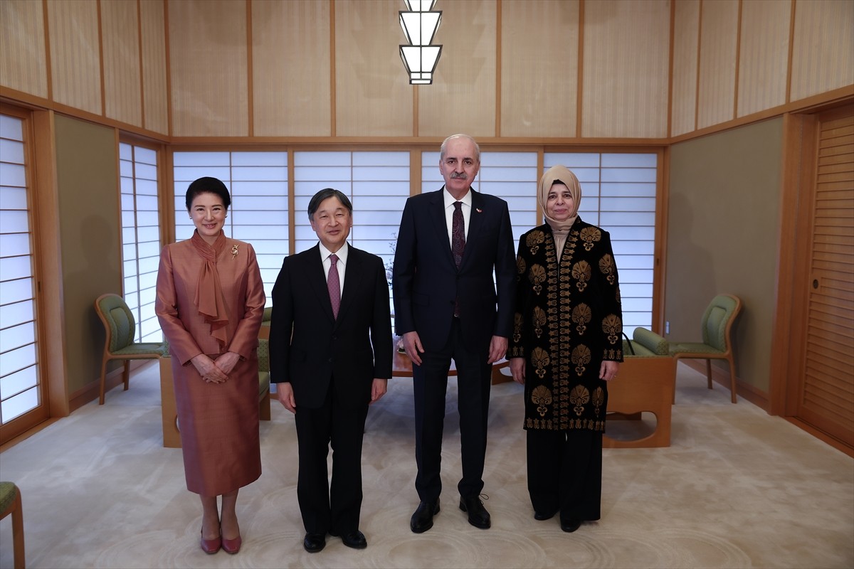 TBMM Başkanı Numan Kurtulmuş, Japonya İmparatoru Naruhito tarafından kabul edildi. İmparatorluk...