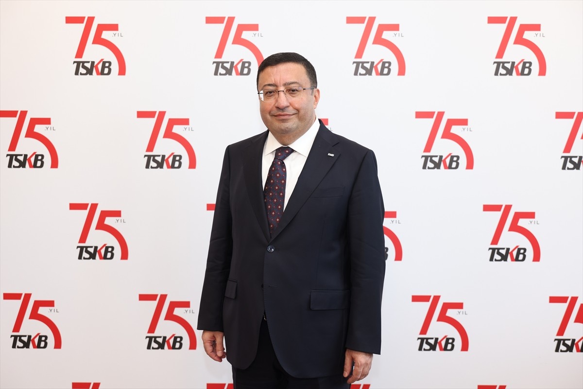 TSKB Genel Müdürü Murat Bilgiç, 75. kuruluş yılı kapsamında İstanbul'da basın mensuplarıyla bir...