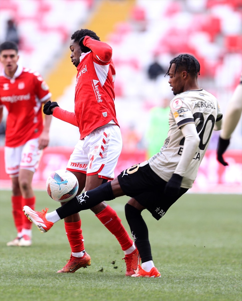 Ziraat Türkiye Kupası D Grubu üçüncü hafta maçında Net Global Sivasspor ile Sipay Bodrum FK, BG...