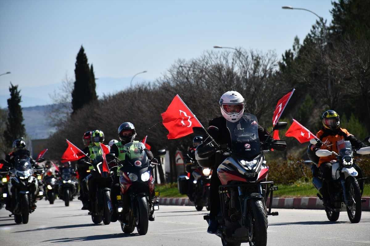 Bilecik Valiliği, Bilecik Motosiklet Derneği, Çanakkale 18 Mart Motosiklet Derneği ve Maksar Arama...