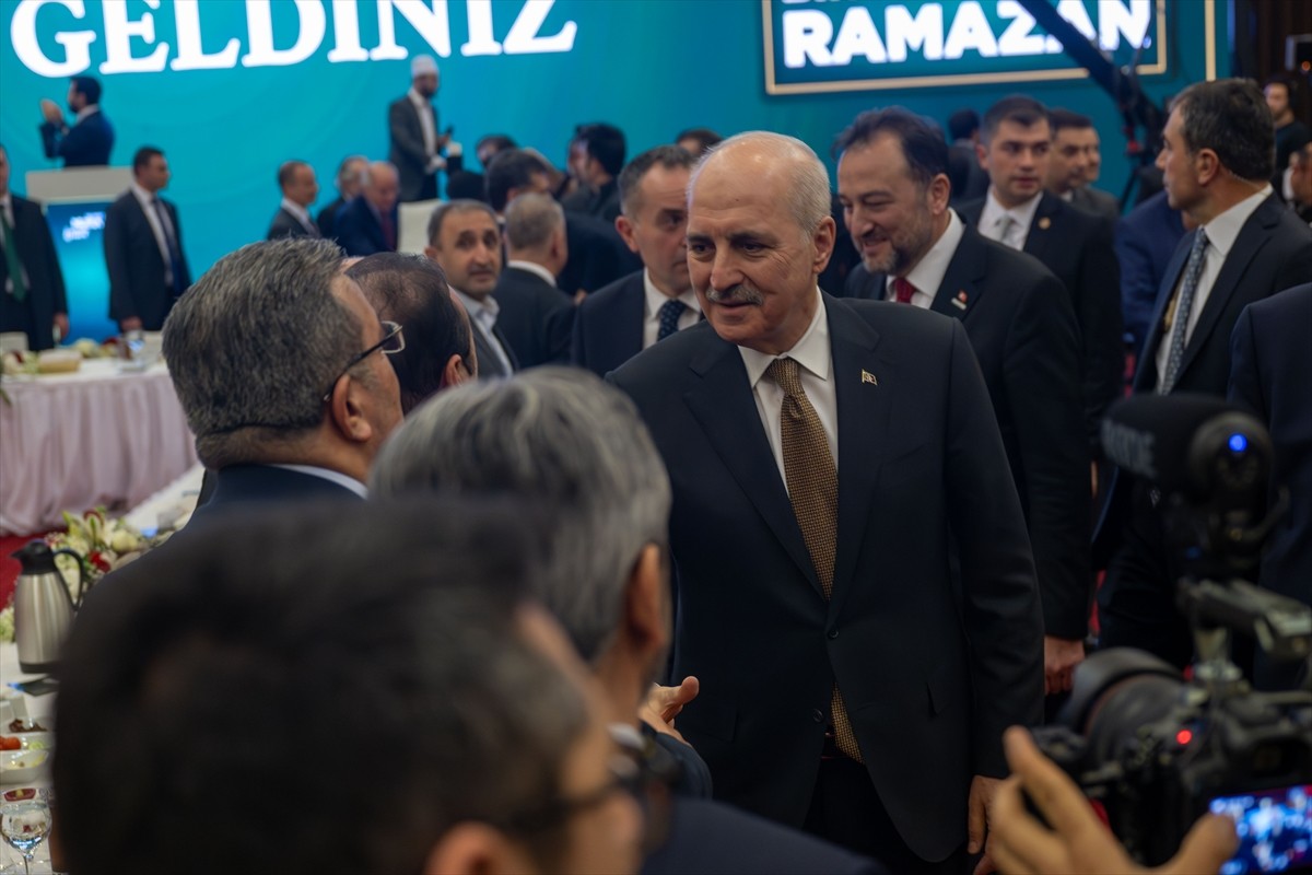 TBMM Başkanı Numan Kurtulmuş, Müstakil Sanayici ve İşadamları Derneği (MÜSİAD) tarafından ATO...