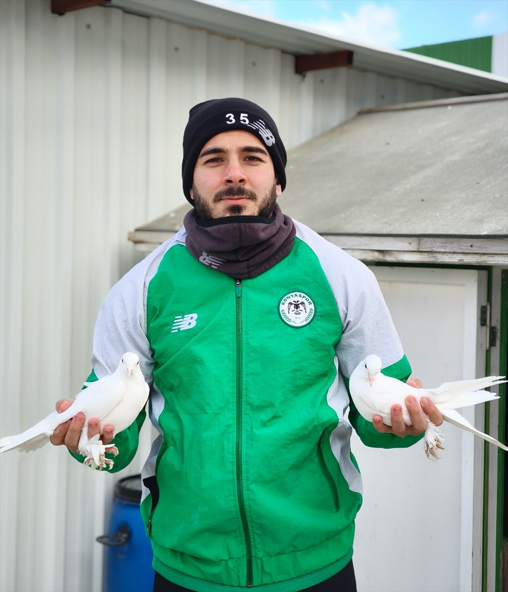 Trendyol Süper Lig ekiplerinden TÜMOSAN Konyaspor'un oyuncusu Oğulcan Ülgün, tesislerde...