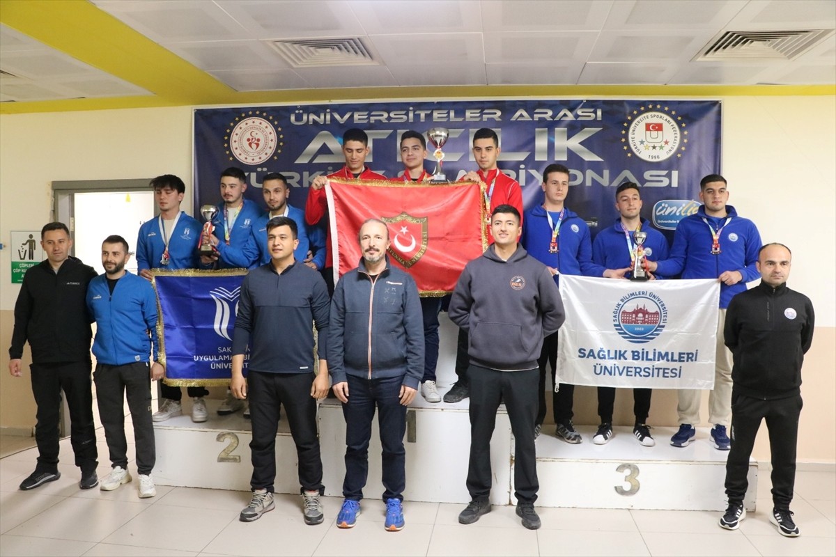 Üniversiteler Arası Atıcılık Türkiye Şampiyonası, Sakarya'da düzenlendi. Sakarya...