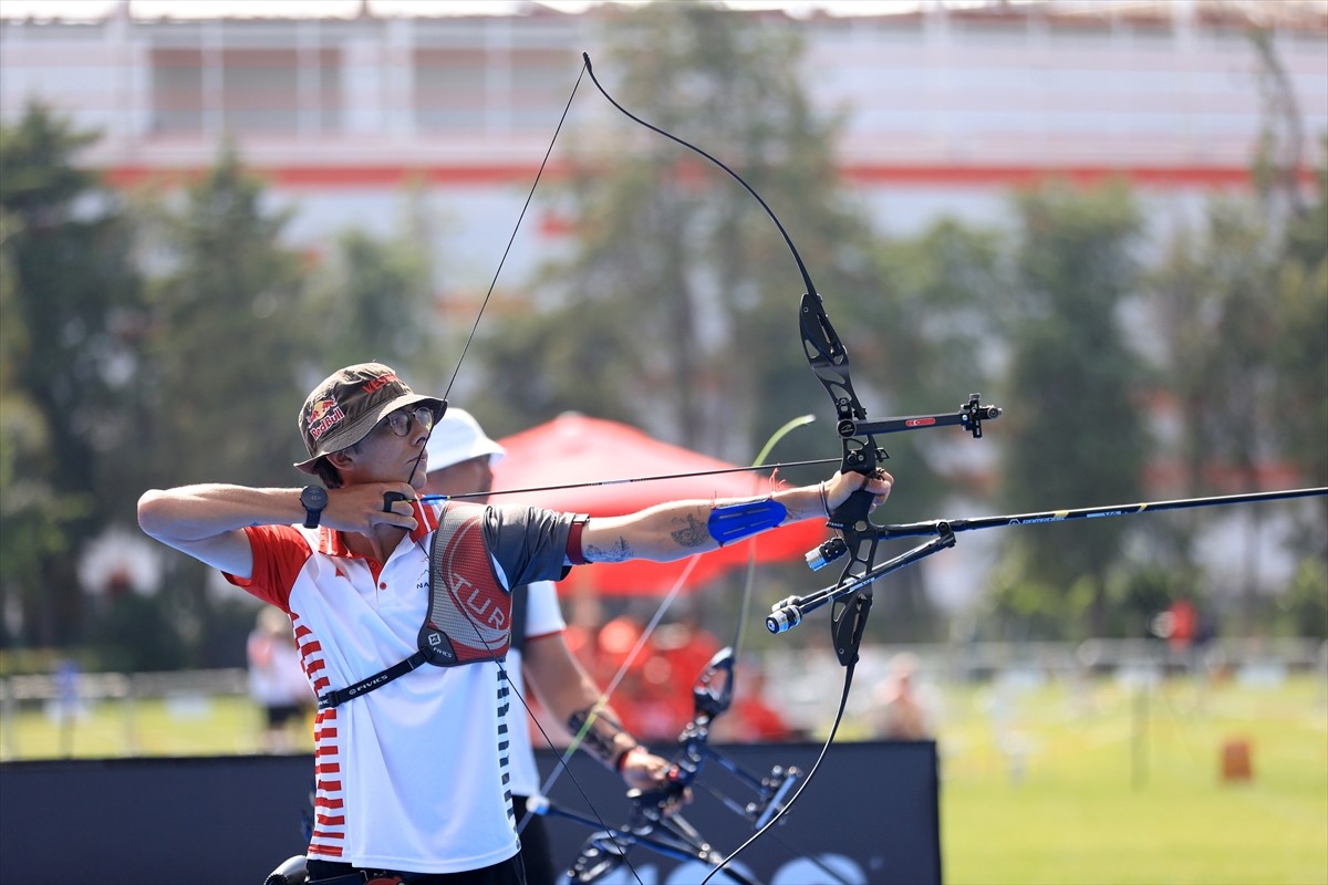 2025 Avrupa Okçuluk Grand Prix'sinin ilk ayağı, Antalya'da sona erdi. Final atışları sonucunda...