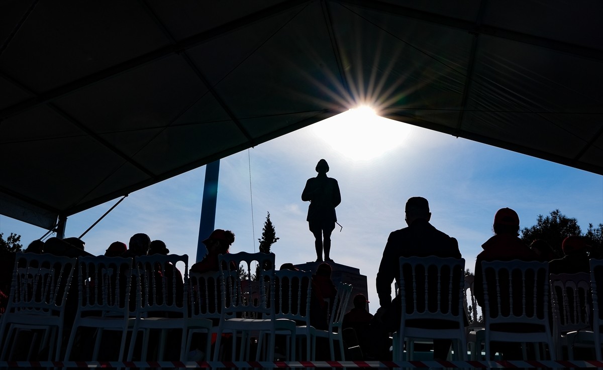 Çanakkale Kara Savaşları'nın 110. yıl dönümü dolayısıyla gerçekleştirilen 57. Alay Vefa...