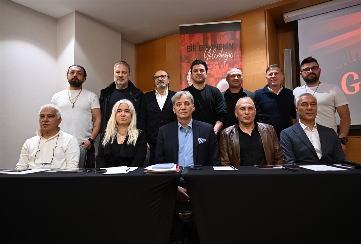 Gençlerbirliği Kulübünün olağan genel kurulu öncesi başkanlığa adaylığını açıklayan Murat Şamil...