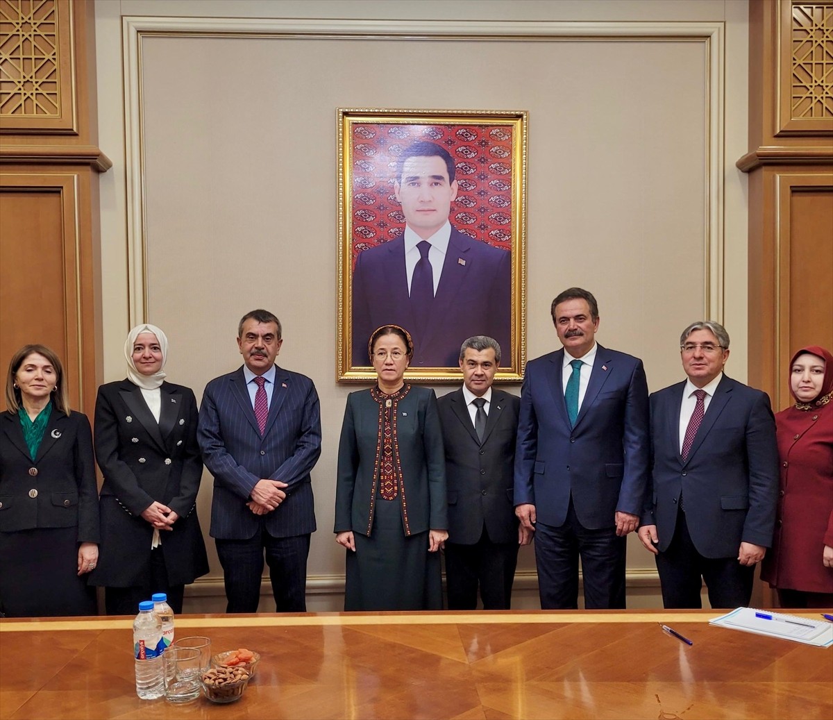Milli Eğitim Bakanı Yusuf Tekin, Türkmenistan'da Bakanlar Kurulu Başkan Yardımcısı Bayramgül...