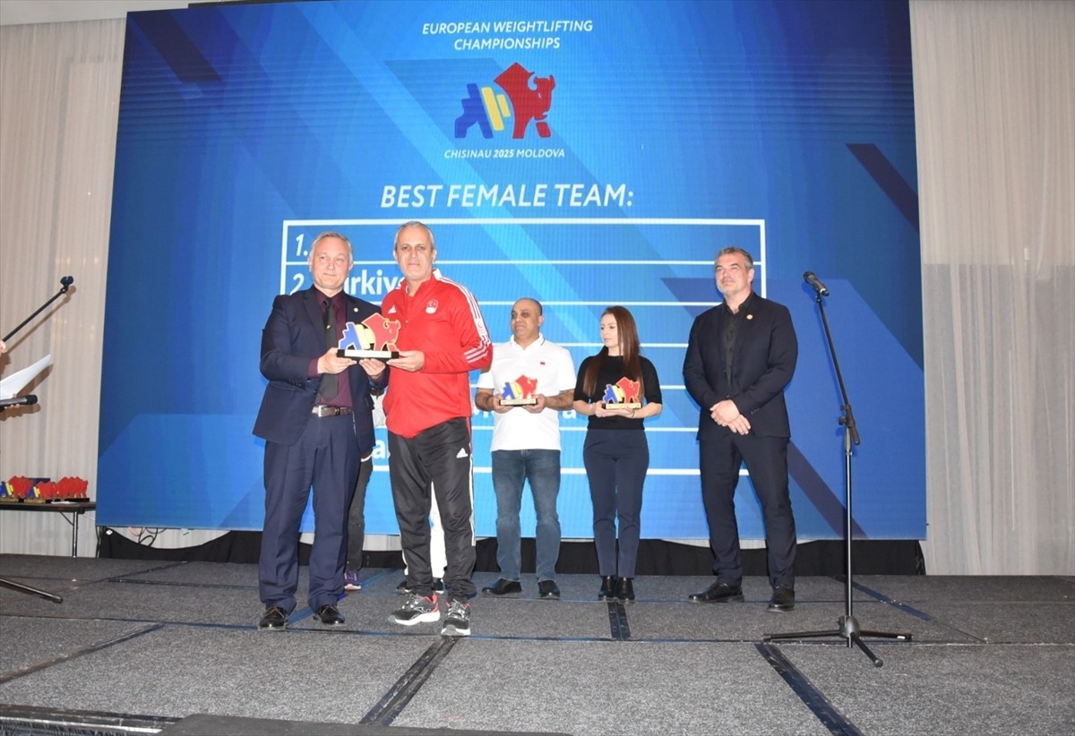 Milli halterciler, Moldova'da düzenlenen 2025 Avrupa Şampiyonası'na 8 altın, 7 gümüş, 4 bronz...