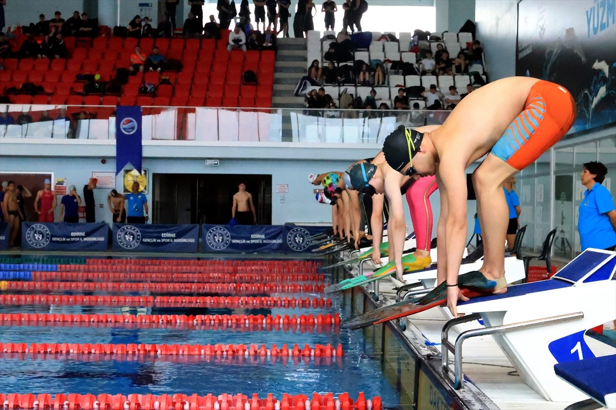 Paletli Yüzme Kulüplerarası Büyükler Türkiye Şampiyonası ve milli takım seçmeleri Edirne'de...