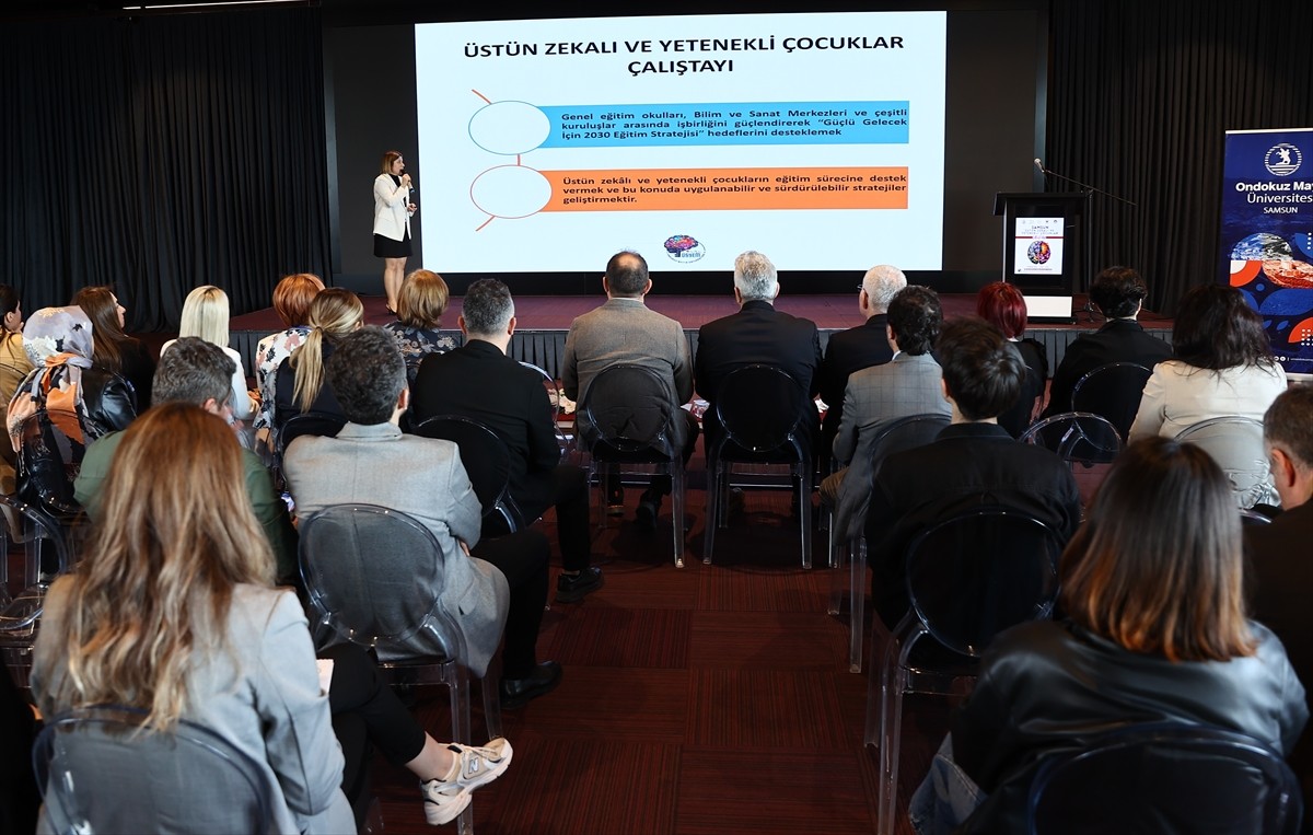Samsun'da Ondokuz Mayıs Üniversitesi Üstün Zekalı ve Yetenekli Bireylere Yönelik Eğitim Uygulama...