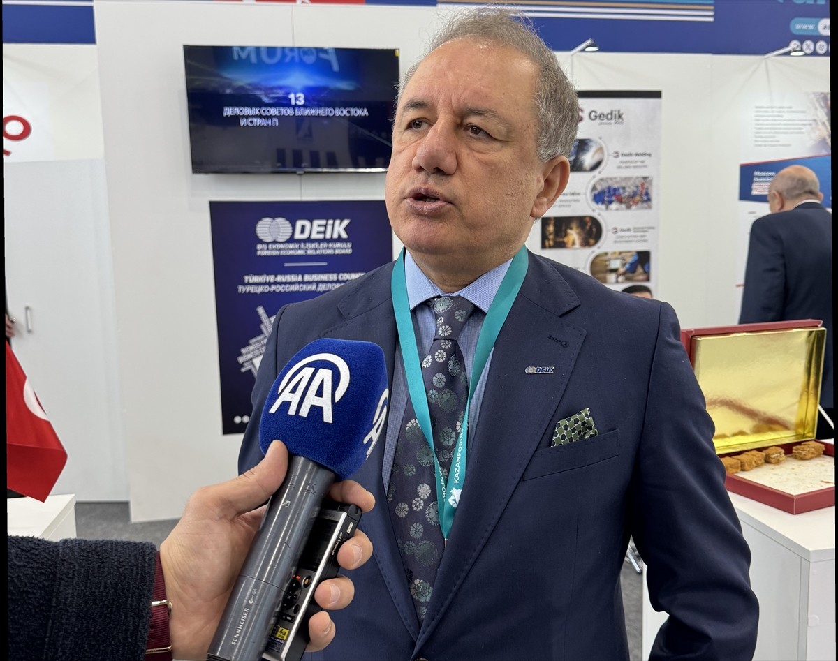 Anadolu Ajansının (AA) global iletişim ortağı olduğu "Rusya-İslam Dünyası: KazanForum 2025"...