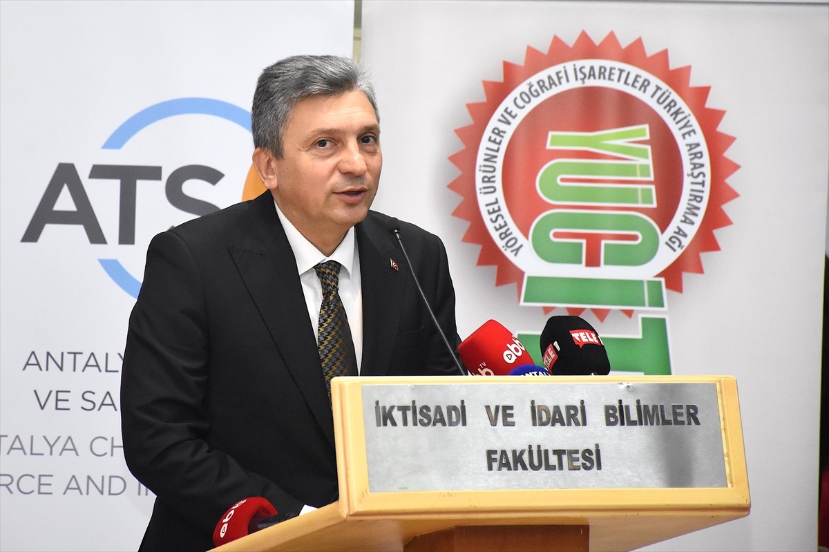 Antalya'da, coğrafi işaretli ürünlerin tanıtımı ve farkındalığın artırılması amacıyla "Antalya...