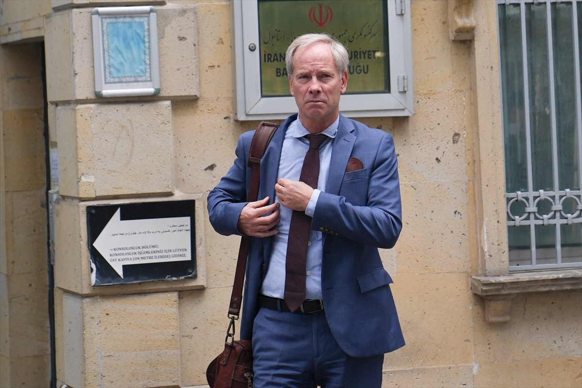 Avrupa Birliği Siyasi İşler Genel Sekreter Yardımcısı Olaf Skoog, nükleer müzakerelerin Avrupalı...