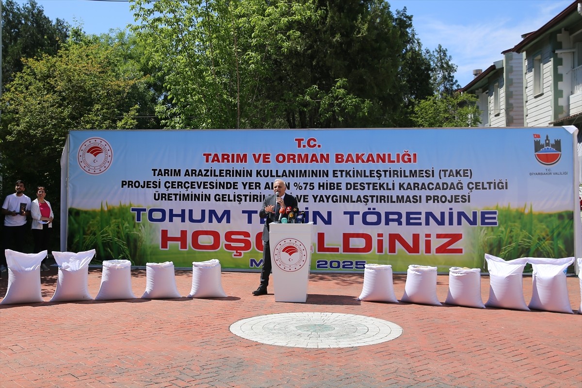 Diyarbakır'da 45 çiftçiye, 27 ton sertifikalı çeltik tohumu desteği sağlanacak. Çiftçiler...