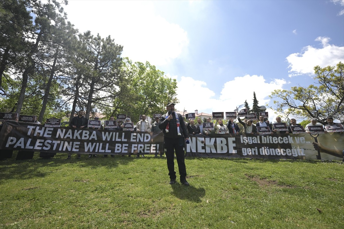 Filistinlilerin zorunlu göçe tabi tutulduğu Nekbe'nin (Büyük Felaket) 77. yıl dönümü dolayısıyla...