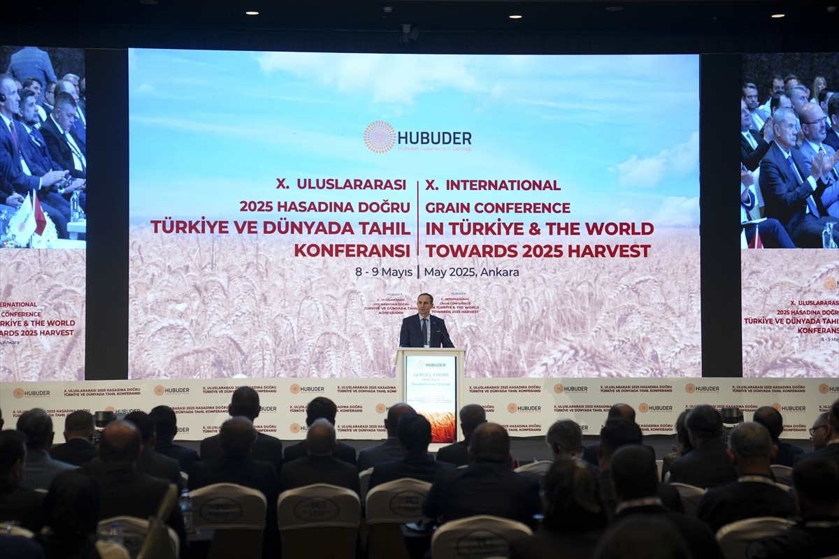 Hububat Tedarikçileri Derneğince (HUBUDER) düzenlenen "10. Uluslararası 2025 Hasadına Doğru...