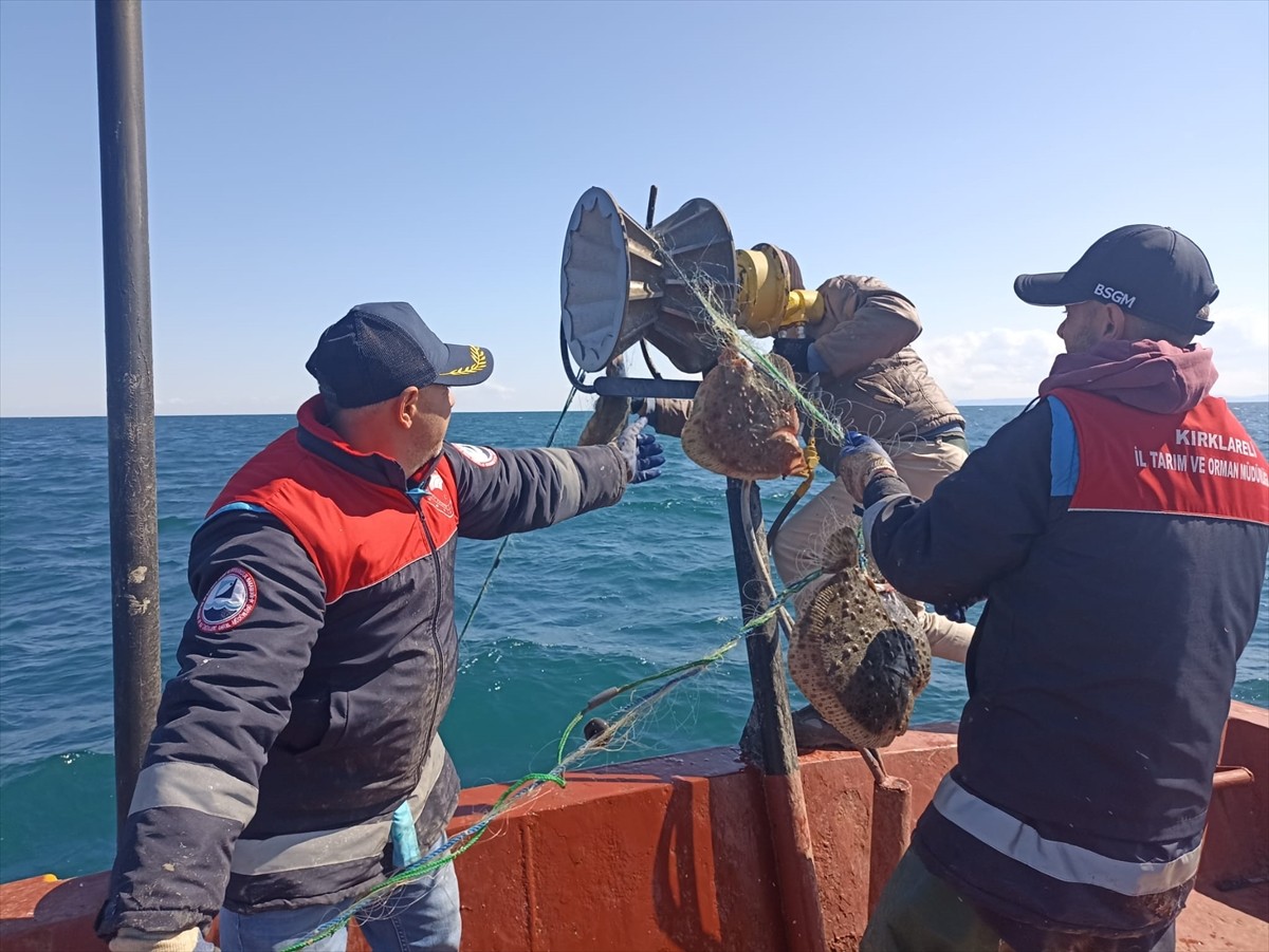 Kırklareli’nin Karadeniz kıyısındaki İğneada ve Kıyıköy açıklarında kaçak olarak denize bırakılan...