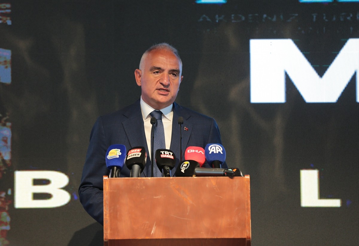 Kültür ve Turizm Bakanı Mehmet Nuri Ersoy, Antalya'da Akdeniz Turistik Otelciler ve İşletmeciler...