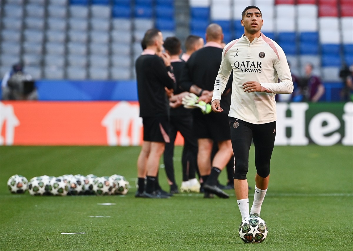 PSG, UEFA Şampiyonlar Ligi'nde yarın Inter ile oynayacağı final maçının hazırlıklarını tamamladı....