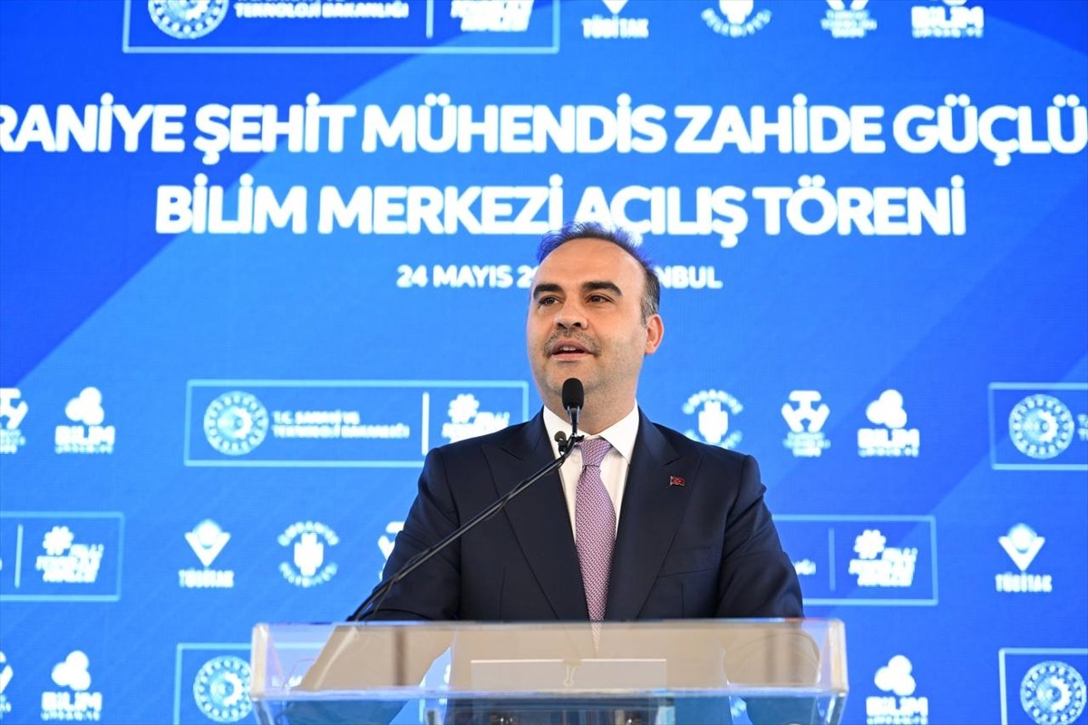 Sanayi ve Teknoloji Bakanı Mehmet Fatih Kacır, Ümraniye Şehit Mühendis Zahide Güçlü Ekici Bilim...