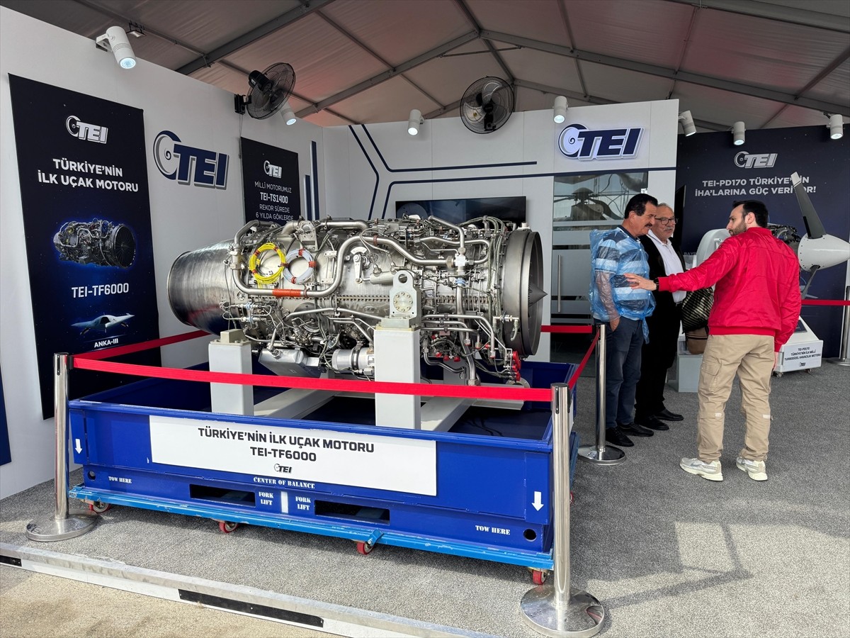 TUSAŞ Motor Sanayii AŞ (TEI), Kuzey Kıbrıs Türk Cumhuriyeti'nde (KKTC) düzenlenen TEKNOFEST'teki...