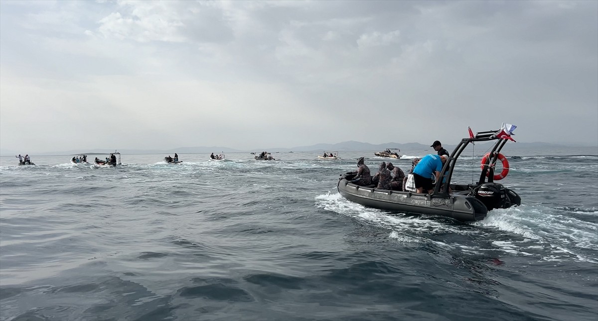 Zıpkınla Balık Avı Kulüpler Arası Türkiye Şampiyonası sona erdi. Aydın'ın Didim ilçesi...