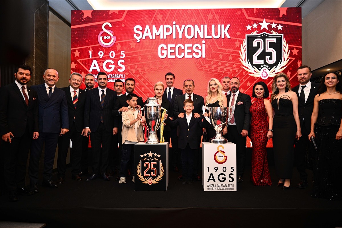 1905 Ankara Galatasaraylı Yönetici ve İş İnsanları Derneği (AGS) tarafından Ankara'da bir otelde...