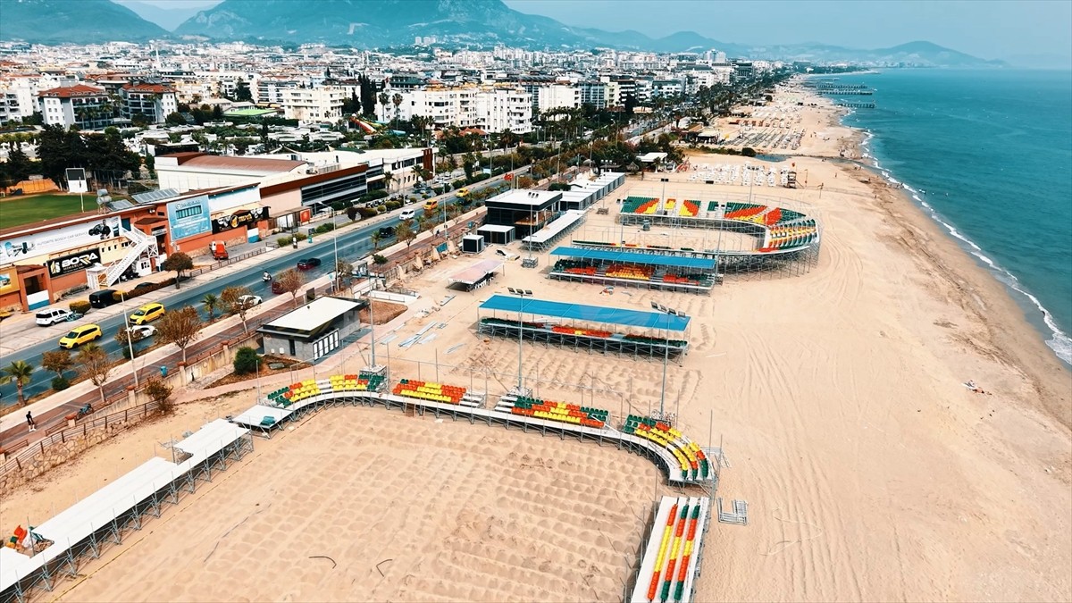 Antalya'nın Alanya ilçesinde yapılacak Avrupa büyükler ve 17 yaş altı plaj hentbolu şampiyonaları...