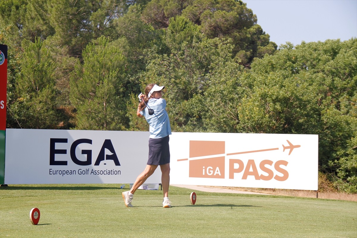 Avrupa Golf Birliği (EGA) tarafından Antalya'da düzenlenen Avrupa Büyükler Golf Şampiyonası 30...