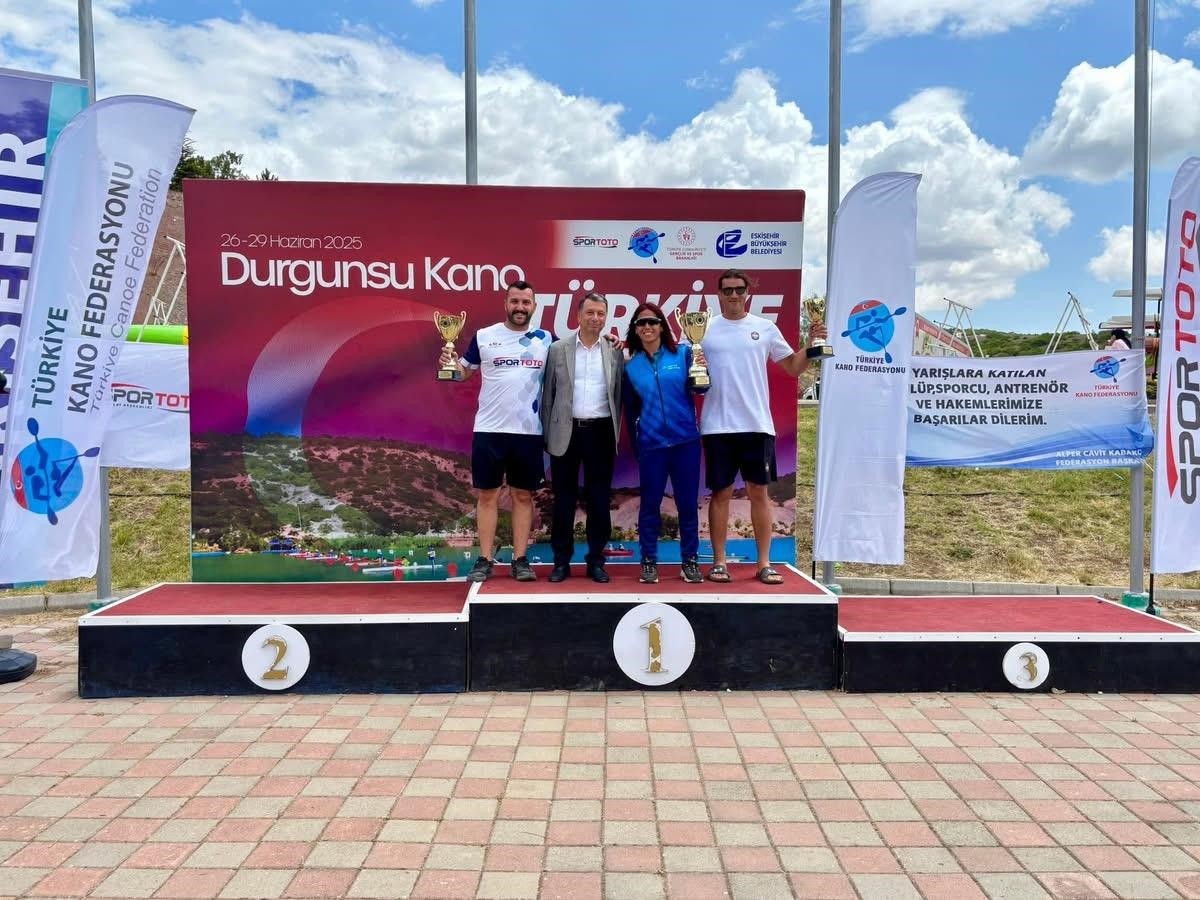 Eskişehir'de düzenlenen Durgunsu Kano Türkiye Şampiyonası, yarışların tamamlanmasının ardından...