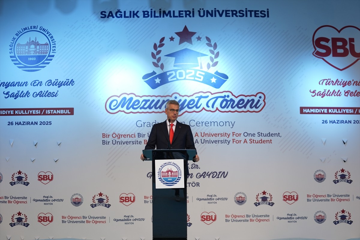 Sağlık Bakanı Kemal Memişoğlu, Sağlık Bilimleri Üniversitesi (SBÜ) Mekteb-i Tıbbiye-i Şahane...
