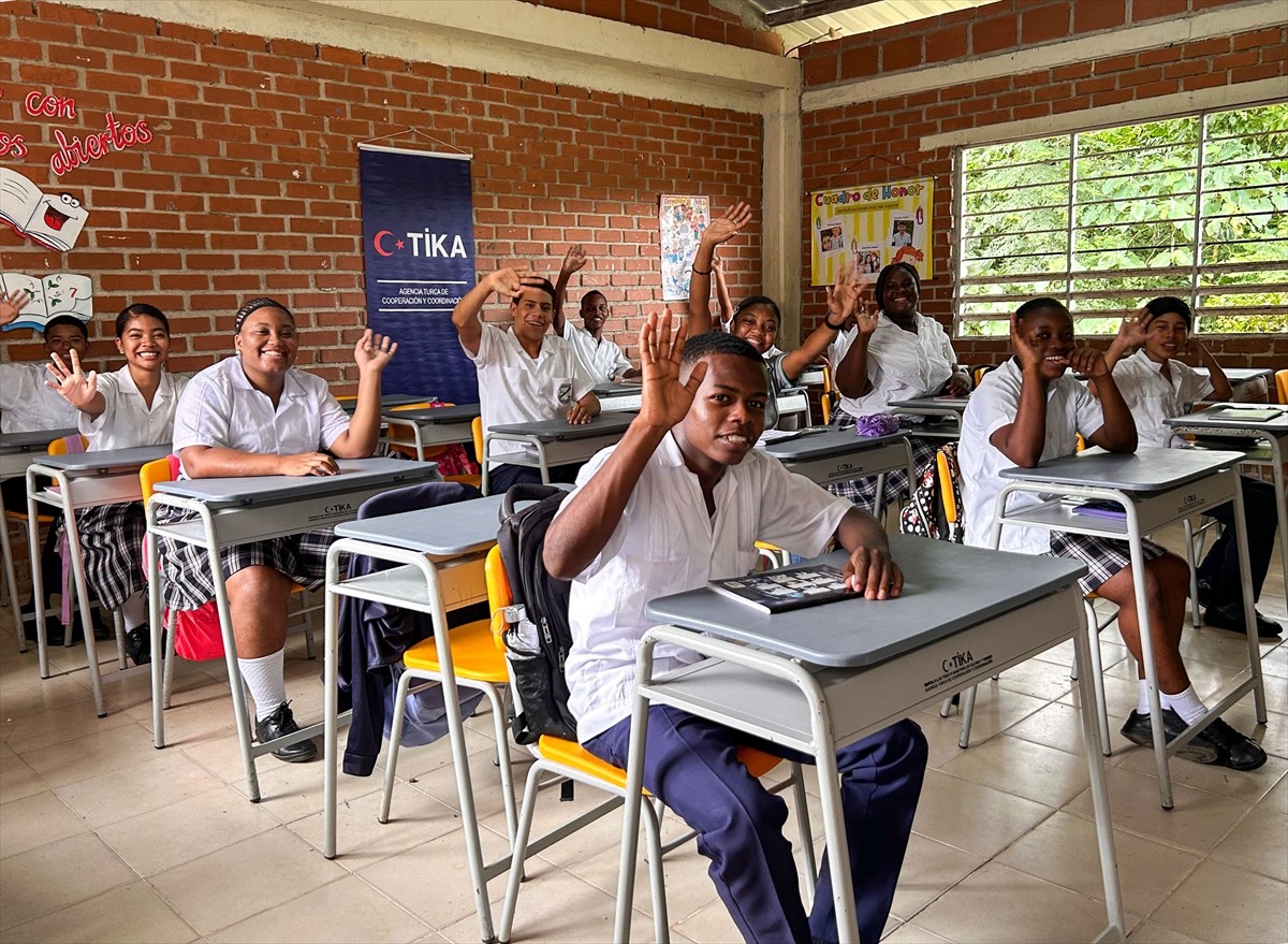 Türk İşbirliği ve Koordinasyon Ajansı Başkanlığı (TİKA), Kolombiya'nın Buenaventura kentinde yer...