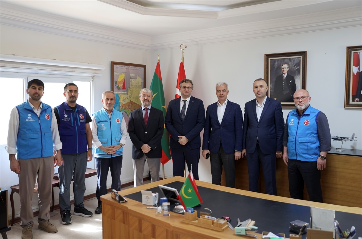 Türkiye Diyanet Vakfı (TDV) heyeti, 2025 yılı vekalet yoluyla kurban organizasyonu kapsamında...