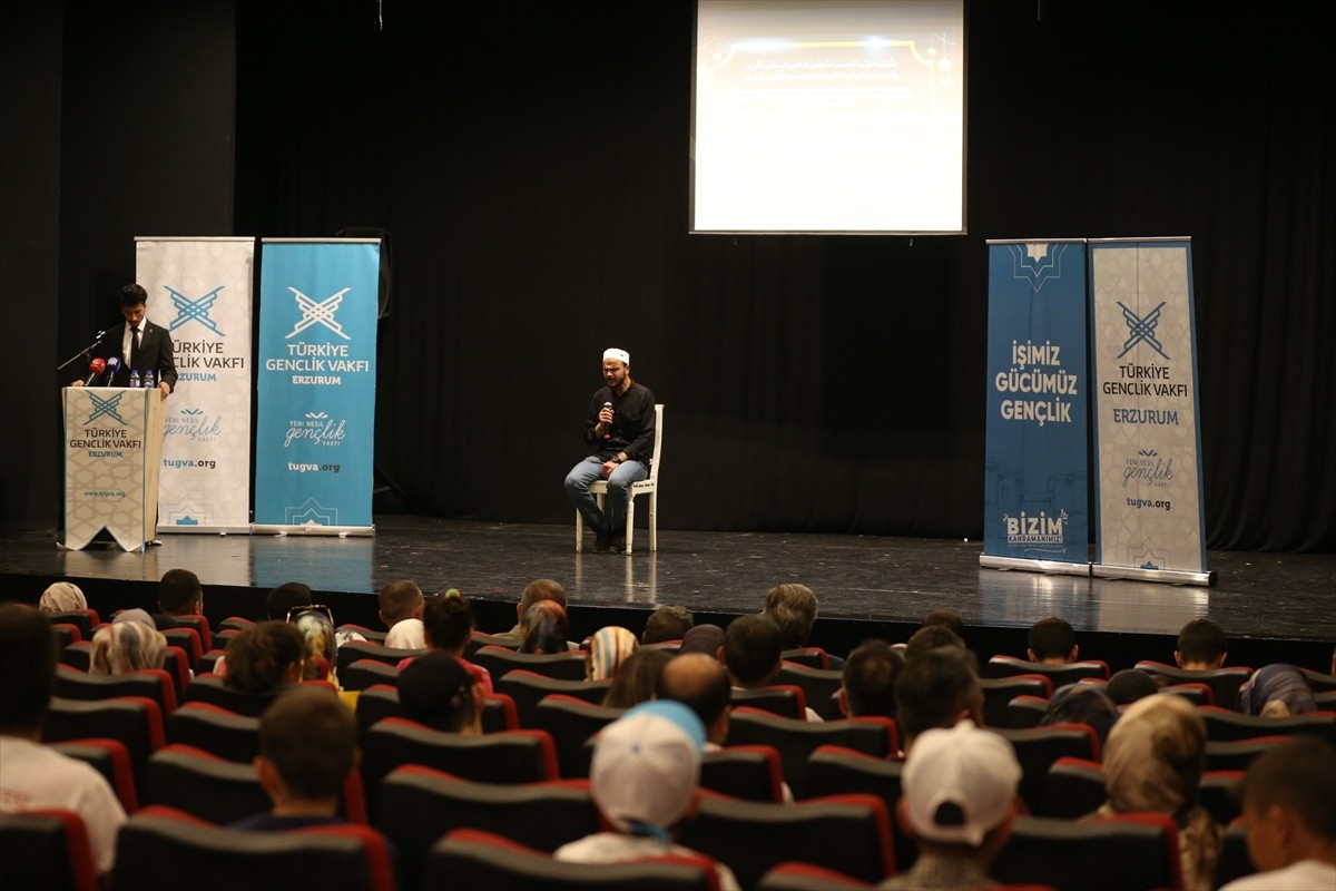 Türkiye Gençlik Vakfı (TÜGVA) Erzurum İl Temsilciğince, 10 bin çocuğun katılacağı yaz okulu...
