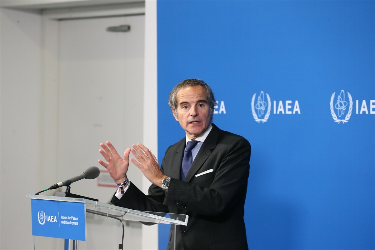 Uluslararası Atom Enerjisi Ajansı (UAEA) Başkanı Rafael Mariano Grossi, Avusturya'nın başkenti...