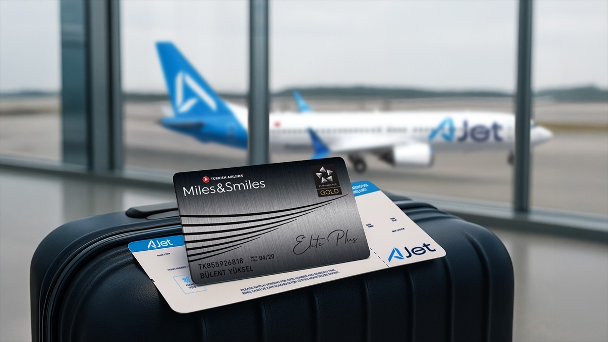 AJet, Türk Hava Yolları (THY) ile imzalanan protokol sayesinde Miles&Smiles üyesi yolcuların...