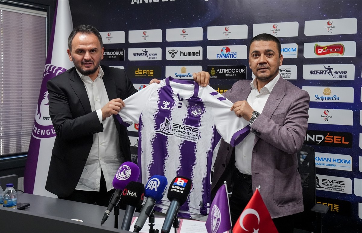 Ankara Keçiörengücü Kulübü, isim sponsoru Emre Gökdemir İnşaat ile forma sponsorluğu anlaşması da...